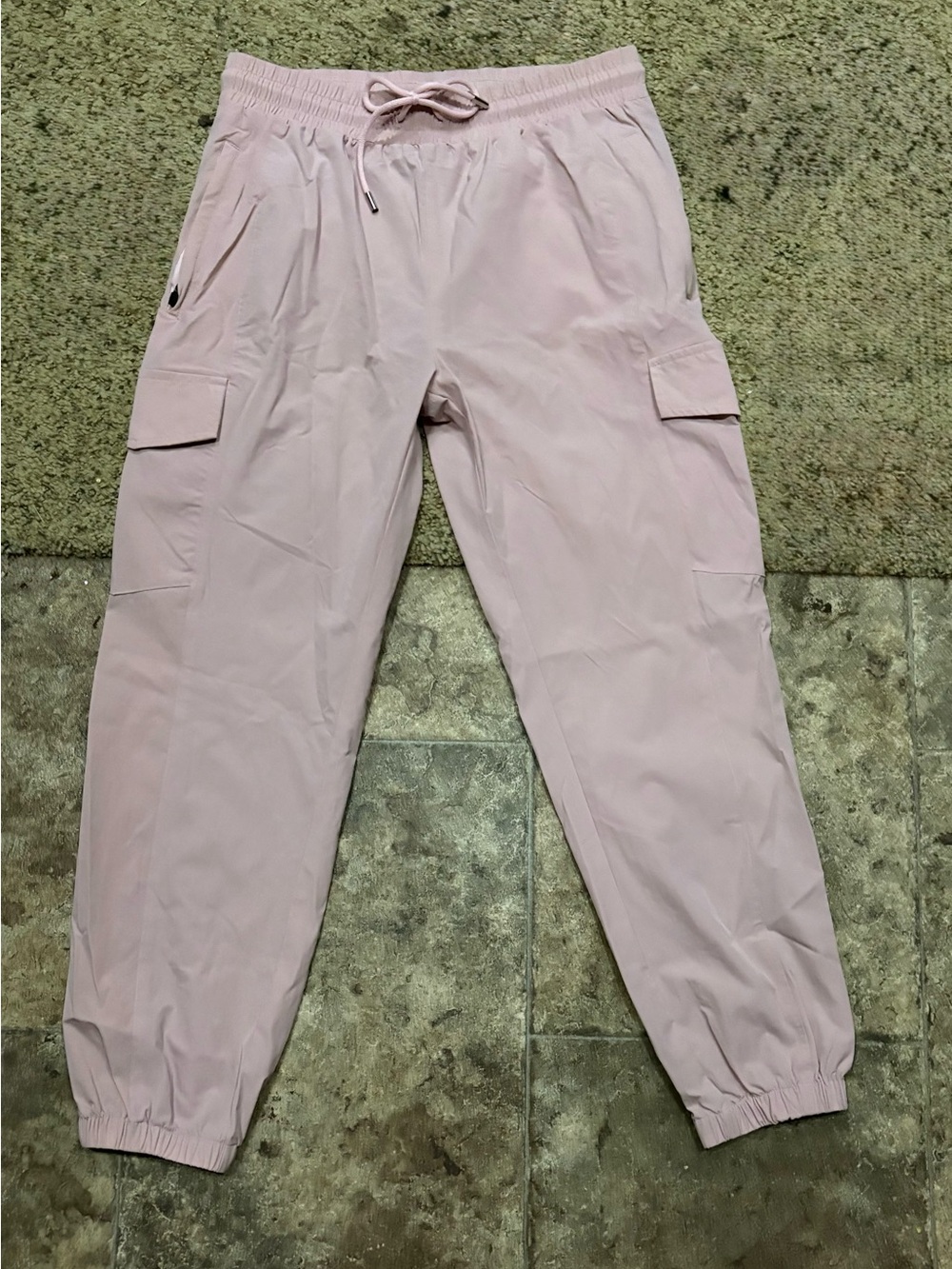Women’s Light Pink Cargo Joggers